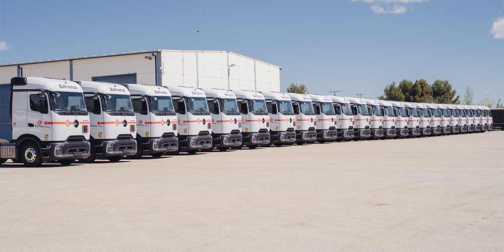 Baltransa incorpora 25 Mercedes-Benz Actros 1846 LS ProCabin a su flota