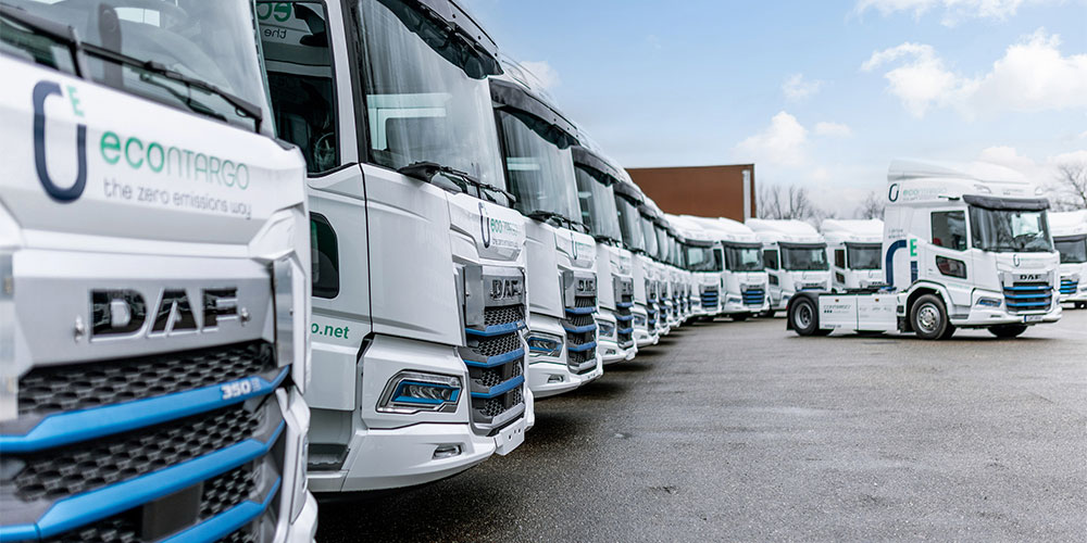 Contargo incorpora 33 camiones eléctricos DAF XD a su flota para transporte de contenedores
